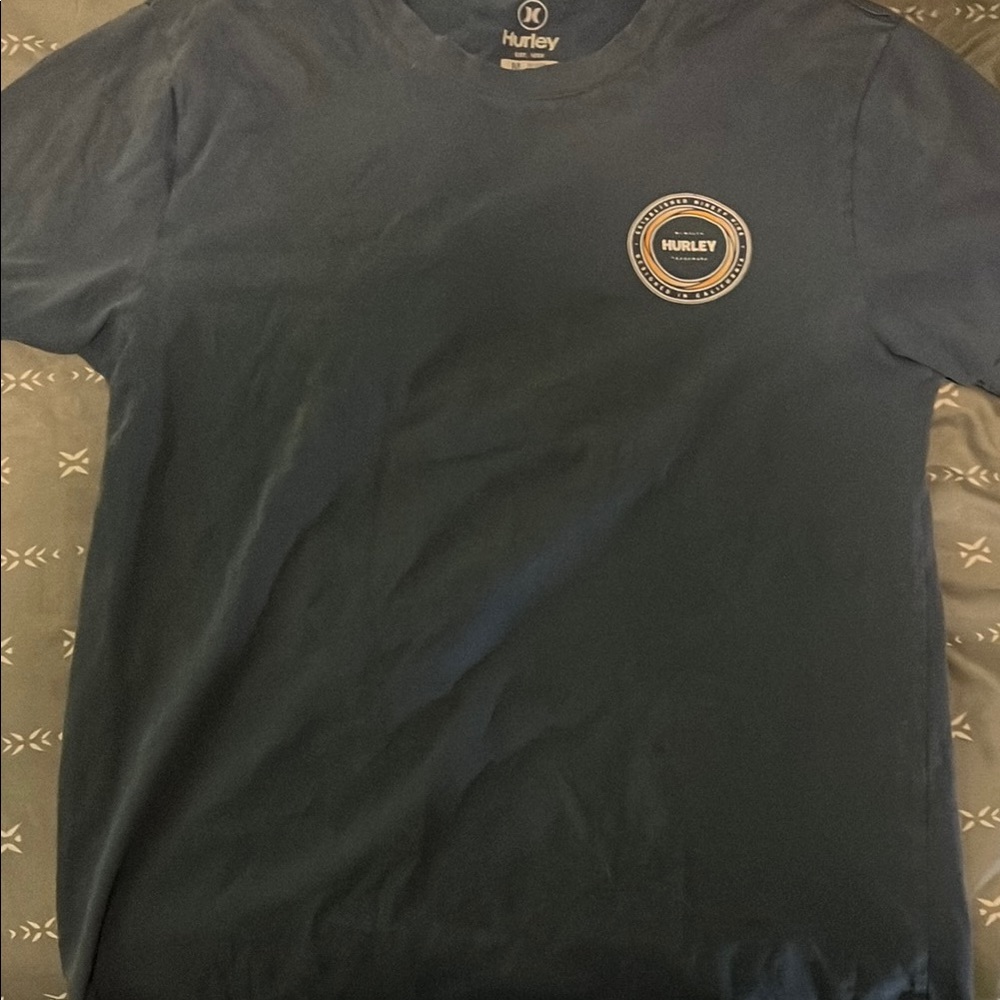 Hurley Blue Short Sleeve Tees